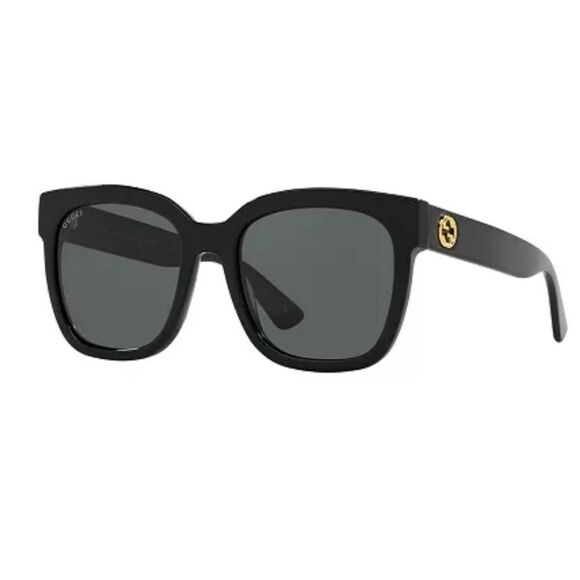 Gucci Women's Sunglasses GG0034SN Black Like NEW MSRP $435 - Picture 1 of 10